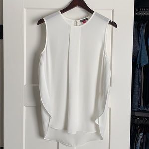 Vince Camuto Off White Polyester Blouse